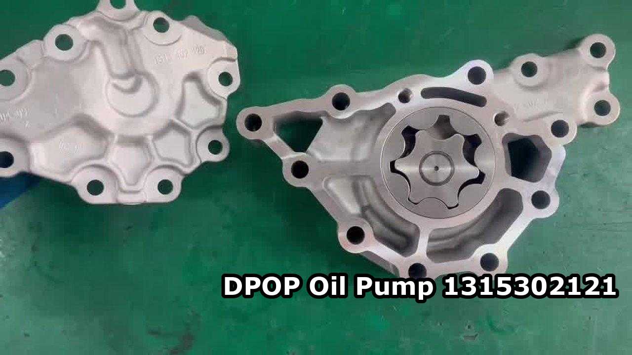 5001842919 95531625 Aluminiowy układ pompy oleju do silników ciężarowych serii ZF Ecosplit