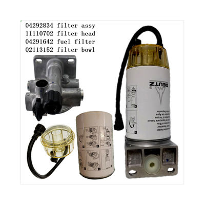 Części filtrów paliwowych 02113152 04292384 1110702 04291642 dla silników DEUTZ