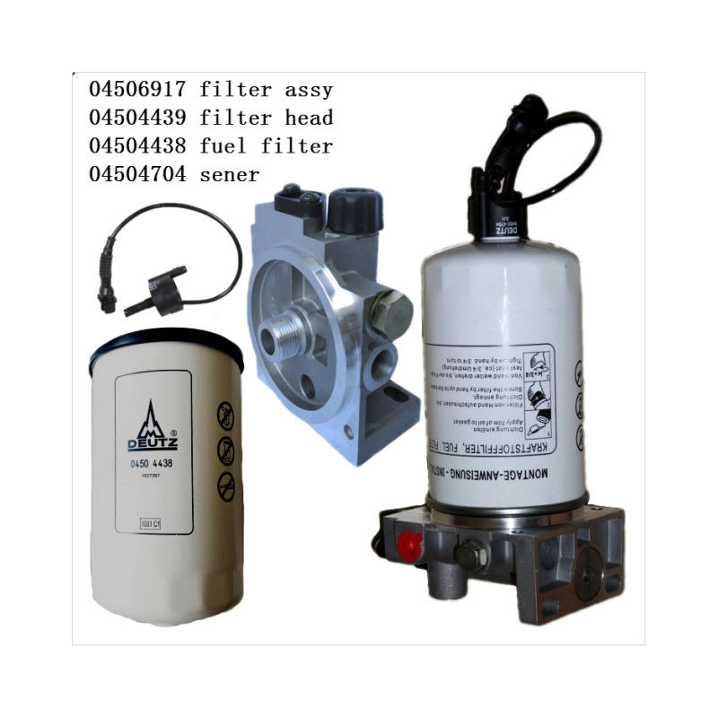 Zestaw filtrów 04506917 04504439 04295976 04295664 04504438 Dla Deutz TCD7.8L6